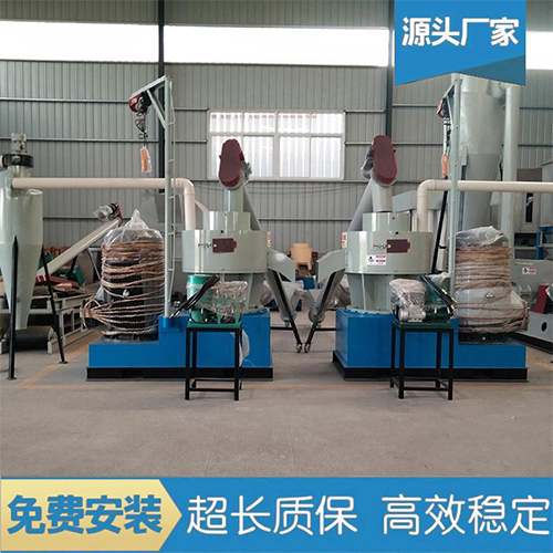 用戶看到秸稈顆粒機試機的效果，真心覺得值